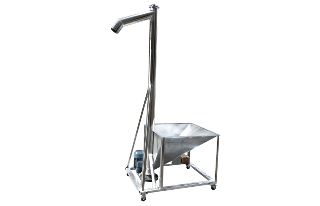 用于垂直或大傾角輸送粉狀、粒狀、非黏性的容重≤1.3t/m的干燥物料